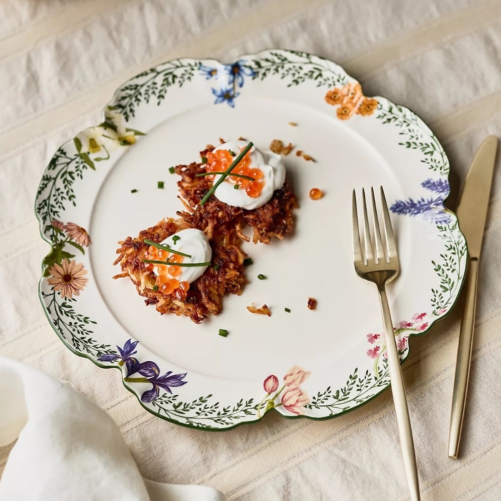 Eden Stoneware Dinner Plates, Set of 4- NWT